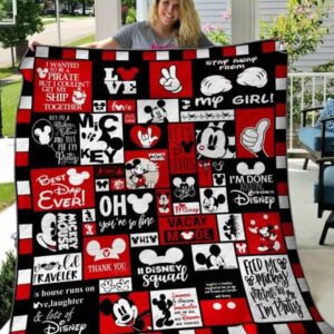 Mickey Quilt Blanket Hvt300524  Quilt